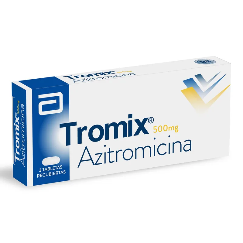 Tromix 500 mg 3 tabletas