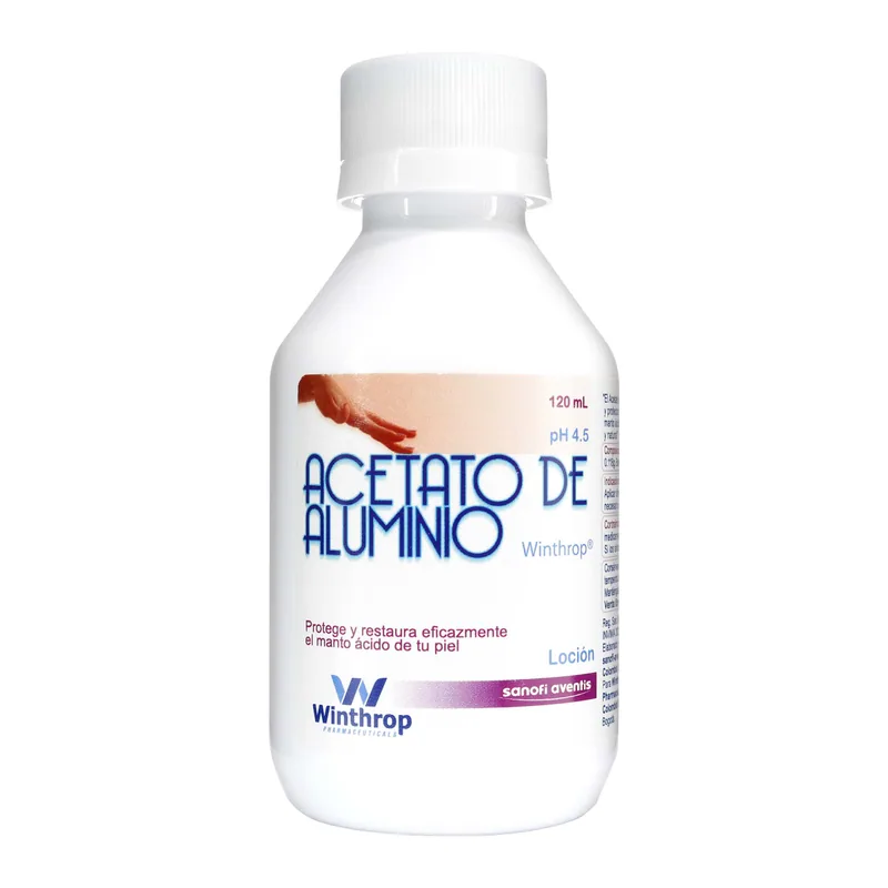 Acetato de Aluminio 120 mL GF