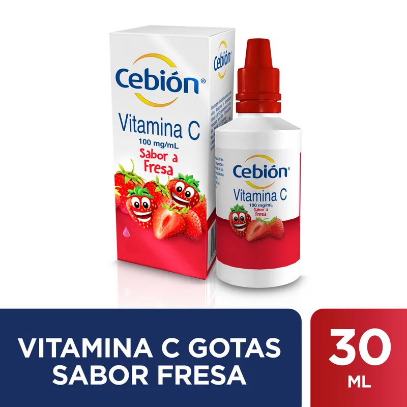 Cebión gotas Fresa 30 mL