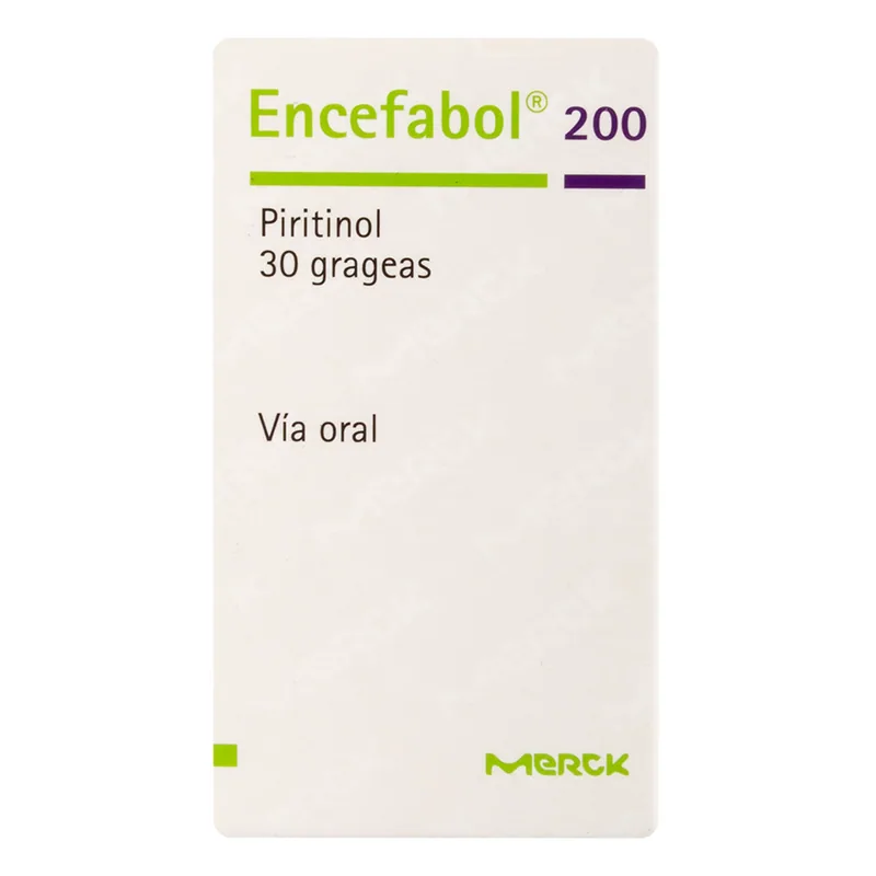 Encefabol 200 mg 30 tabletas