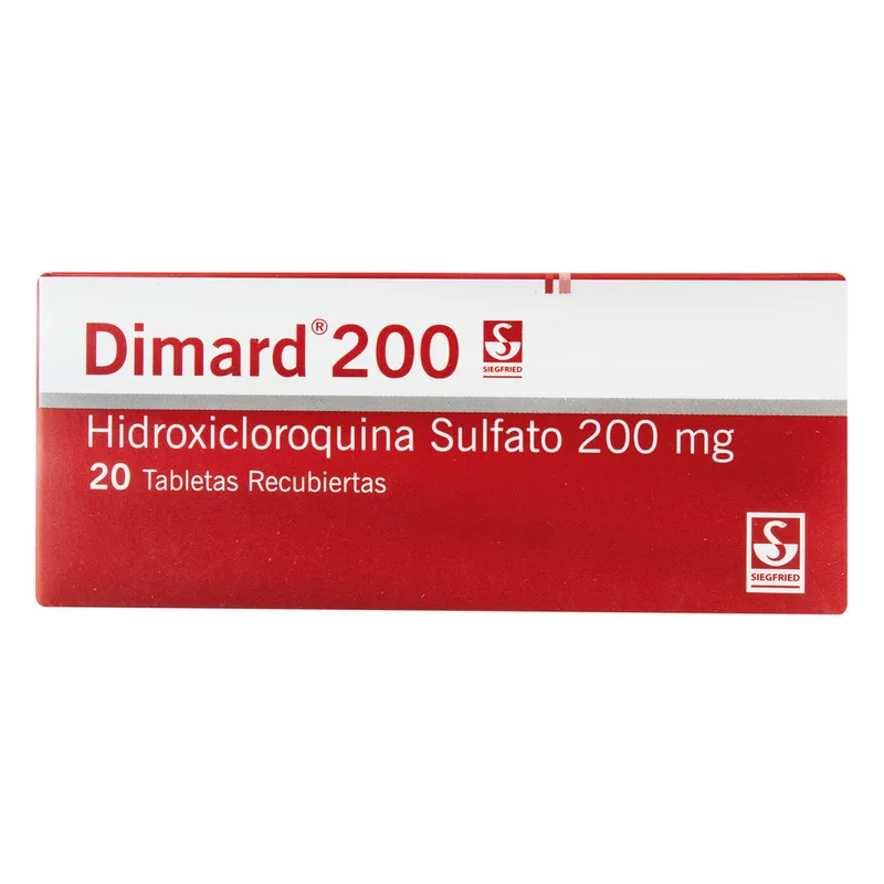 Dimard 200 mg 20 tabletas