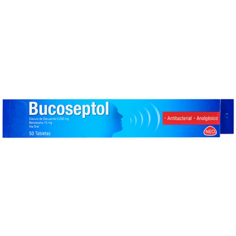 Bucoseptol 50 tabletas