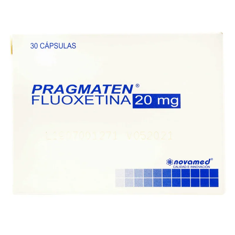 Pragmaten 20 mg 30 cápsulas