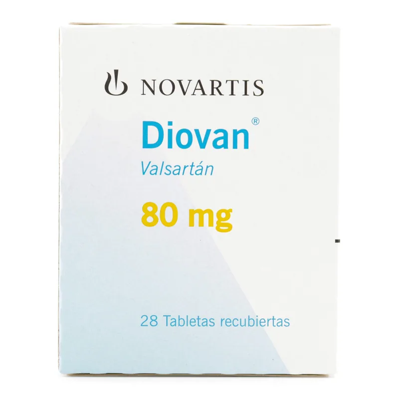 Diovan 80 mg 28 tabletas
