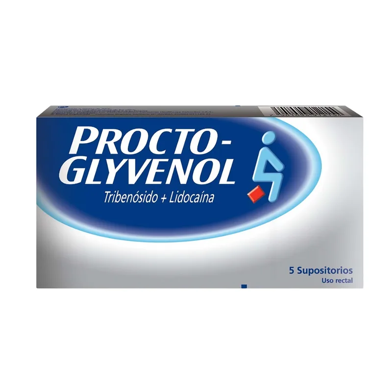 Procto Glyvenol Supositorios 5 unidades