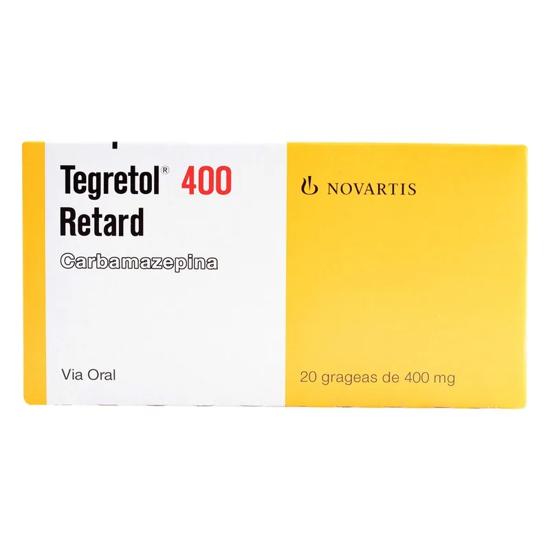 Tegretol Ret 400 mg 20tb