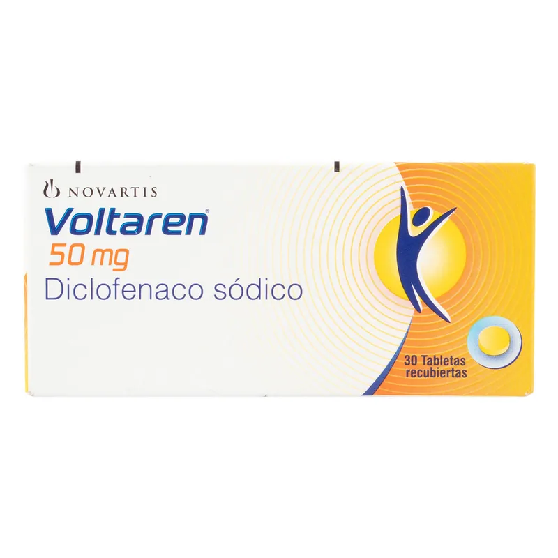 Voltaren 50 mg 3 blíster 10 grageas