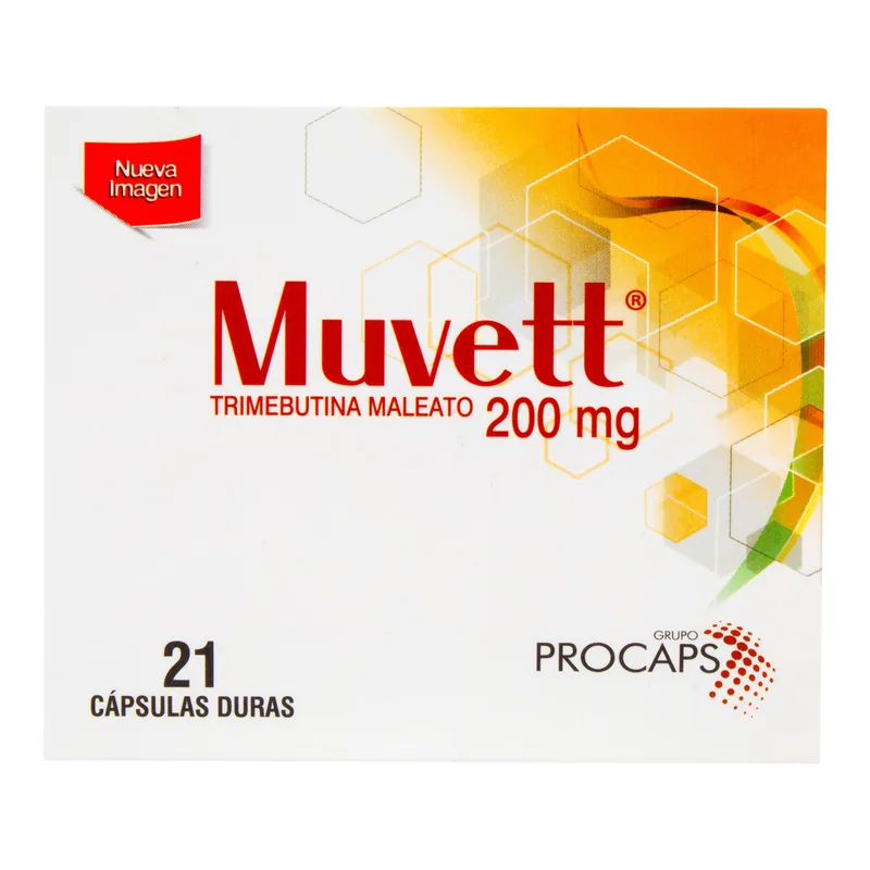 Muvett 200 mg 21 cápsulas