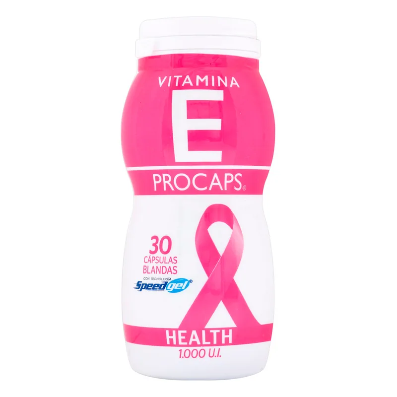 Vitamina E 1000 U I 30 cápsulas