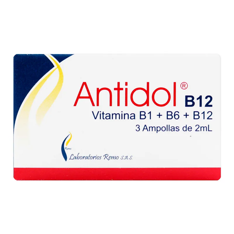 Antidol B-12 2 mL 3 ampollas