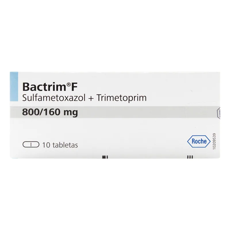 Bactrim F 160+800 mg 10 tabletas
