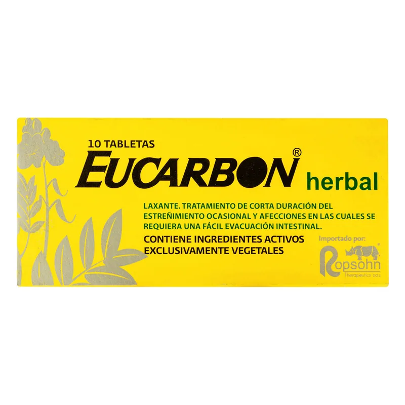 Eucarbon Herbal 10 tabletas