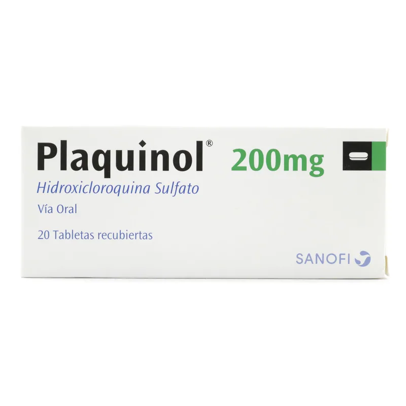 Plaquinol 200 mg 20 tabletas