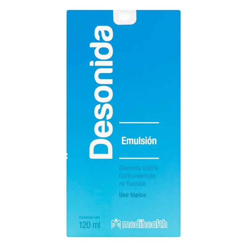 Desonida 0.05% emulsión 120 mL