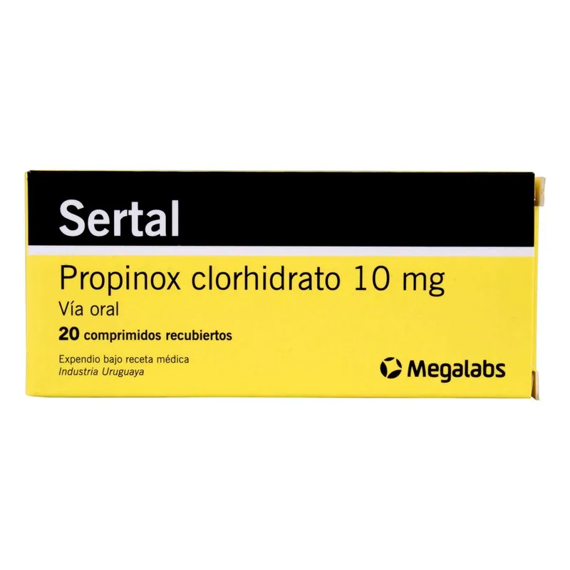 Sertal 10 mg 20 grageas