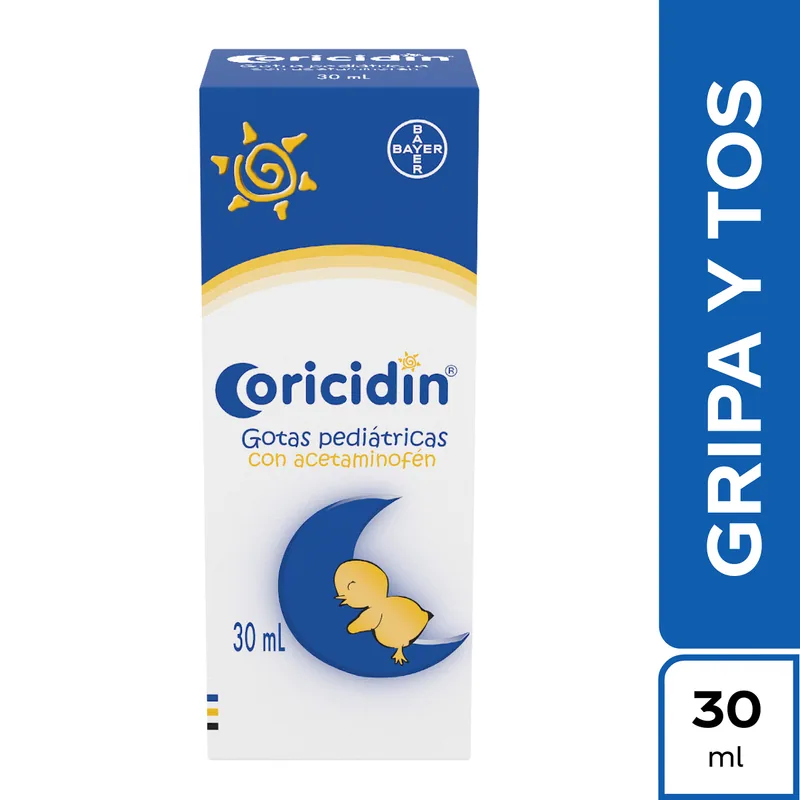 Coricidin gotas pediátricas 30 mL