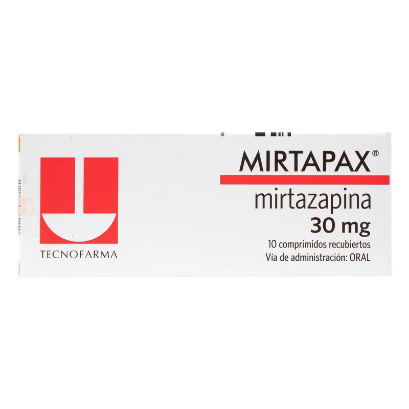 Mirtapax 10 comprimidos