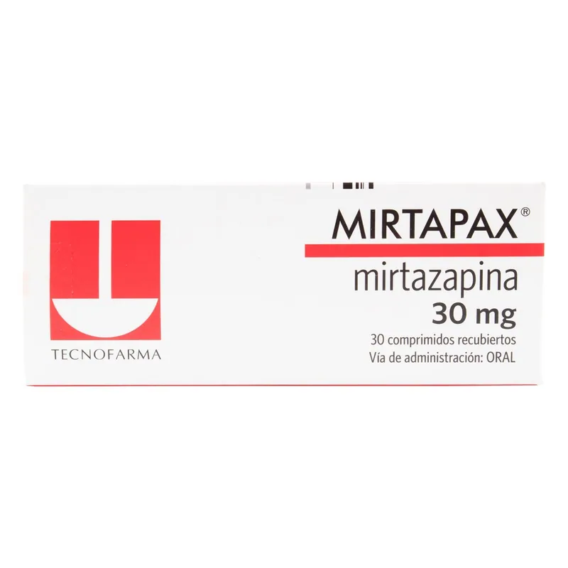 Mirtapax 30 mg 30 comprimidos