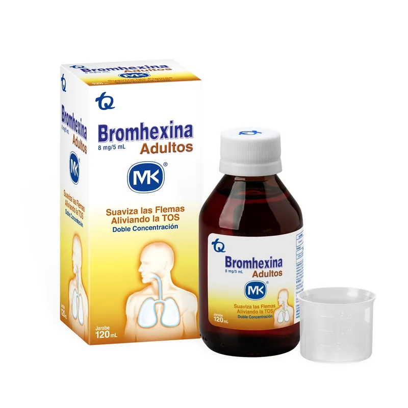 Bromhexina Adultos jarabe 120 mL MK
