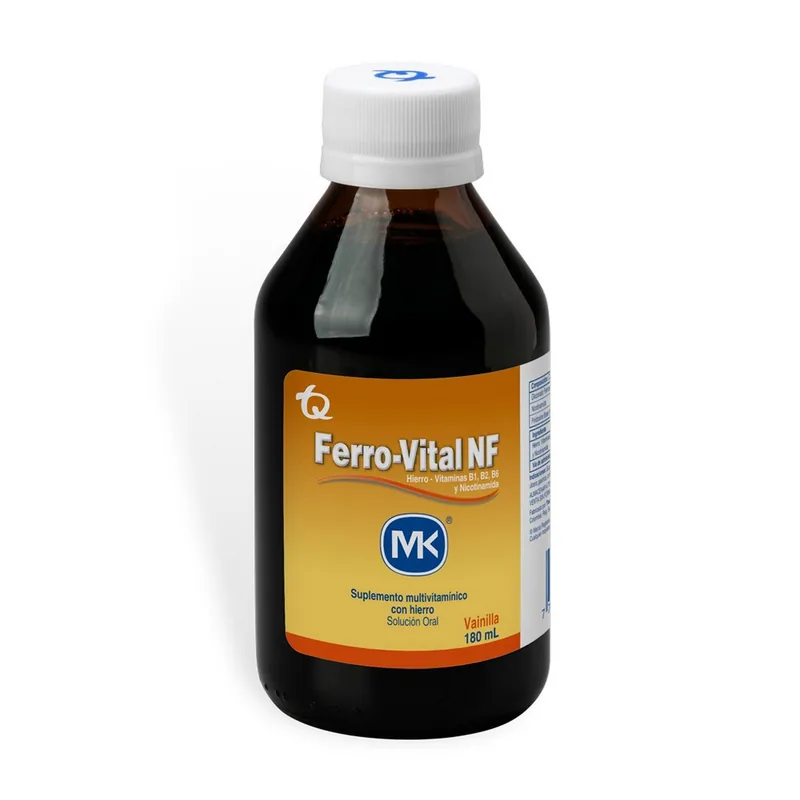 Ferrovital Vainilla jarabe 180 mL