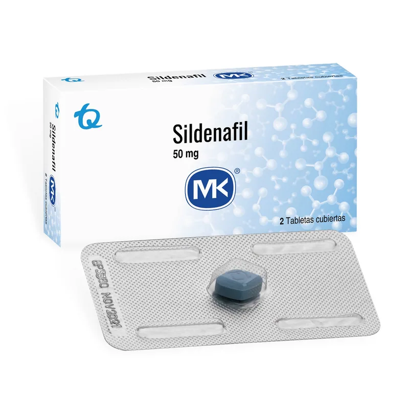 Sildenafil 50 mg 2 tabletas MK