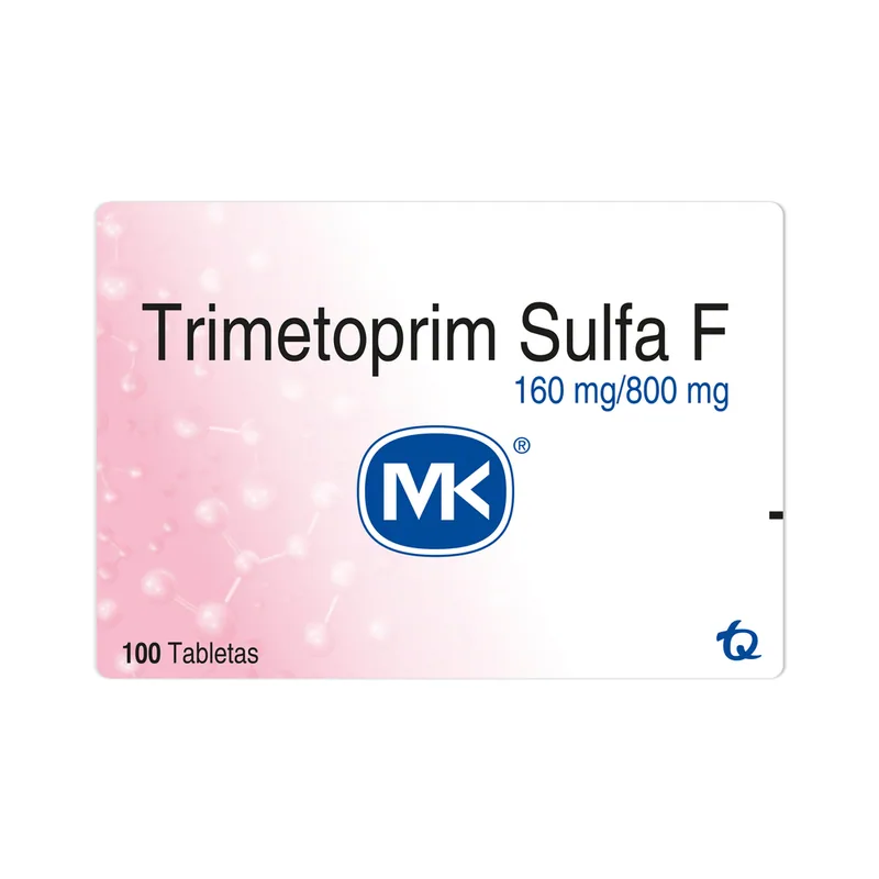 Trimetoprim Sulfa F 160-800 100 tabletas MK
