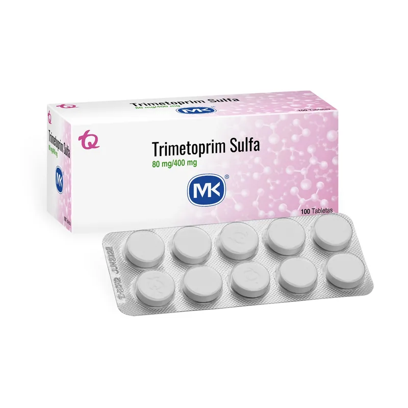 Trimetoprim Sulfa 80-400 100 tabletas MK
