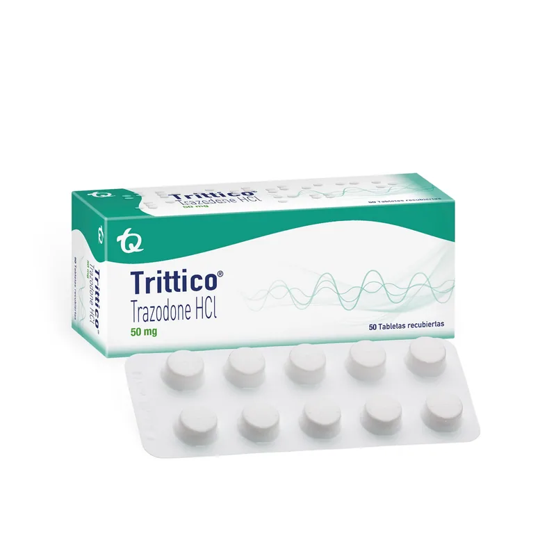 Trittico 50 mg 50 cápsulas