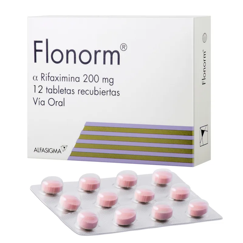 Flonorm 200 mg 12 tabletas
