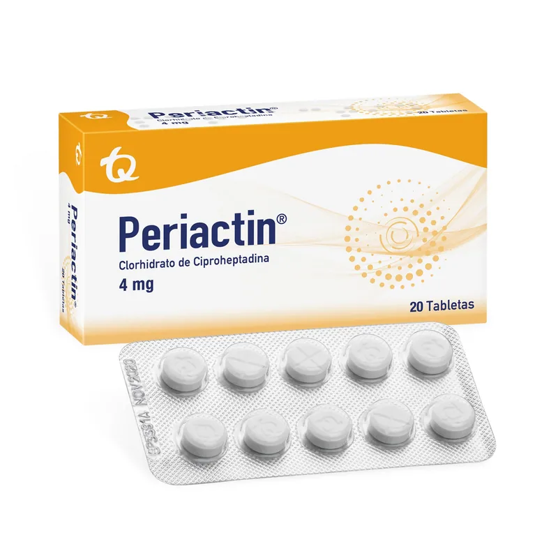 Periactin 20 tabletas