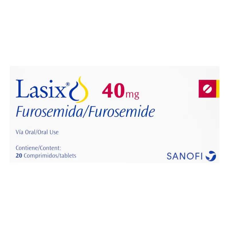 Lasix 40 mg 20 tabletas