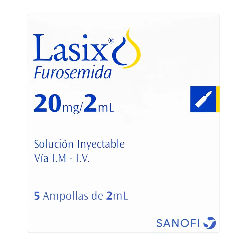 Lasix 20 mg 5 ampollas