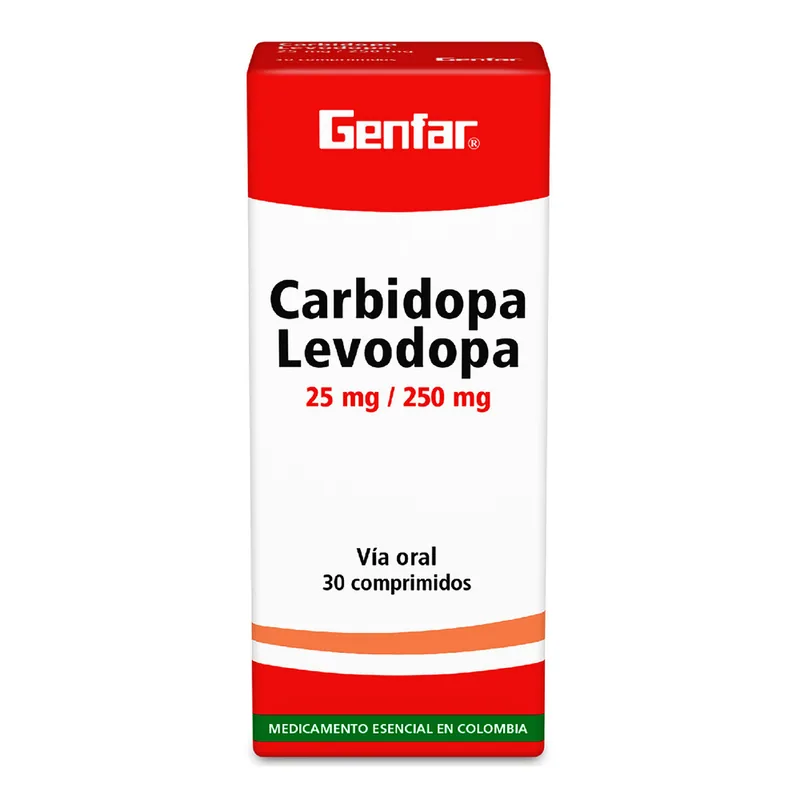 Levodopa+carbidopa 30 tabletas GF