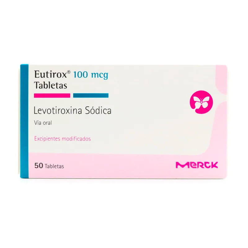 Eutirox 100 mcg 50 tabletas