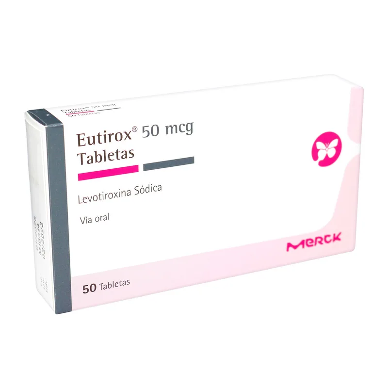 Eutirox 50 mcg 50 tabletas