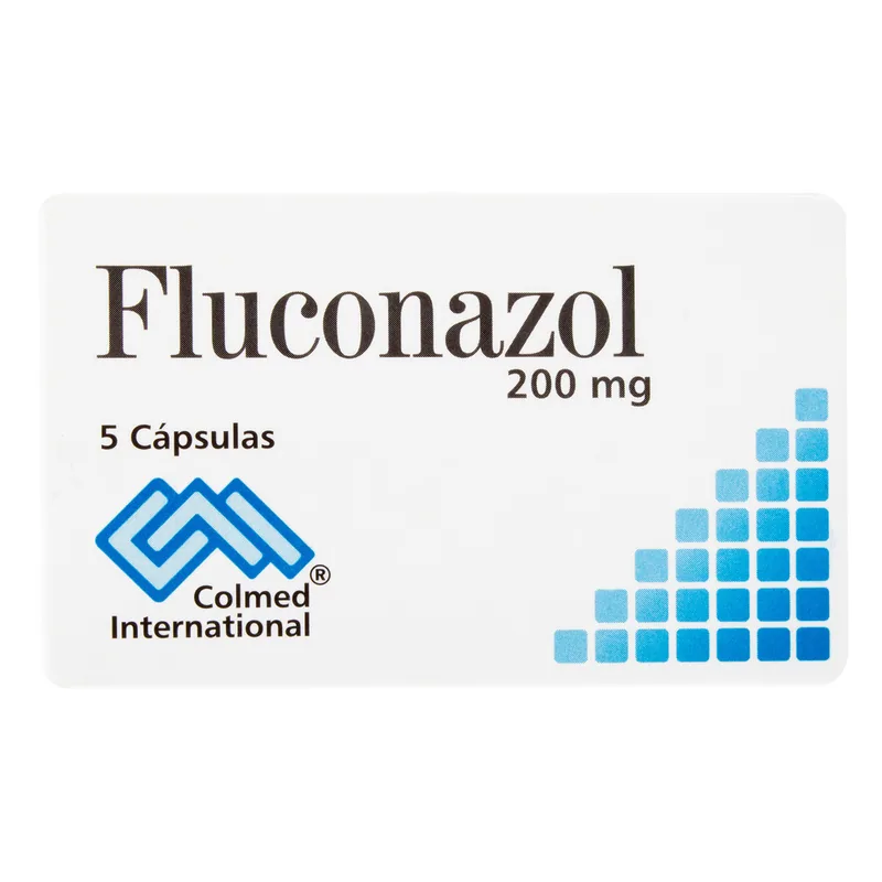 Fluconazol 200 mg 5 cápsulas PC