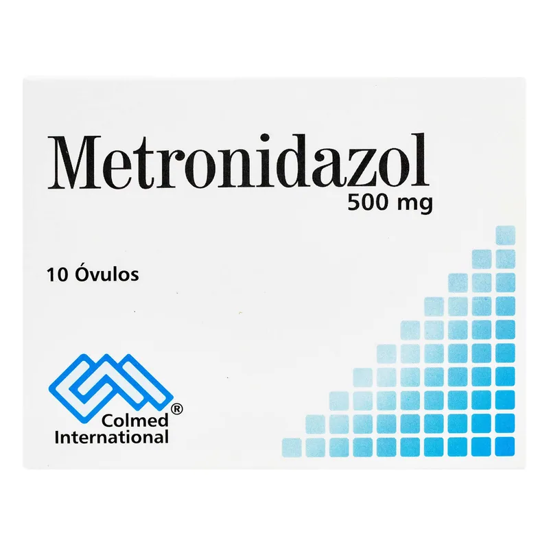 Metronidazol 500 mg 10 óvulos PC