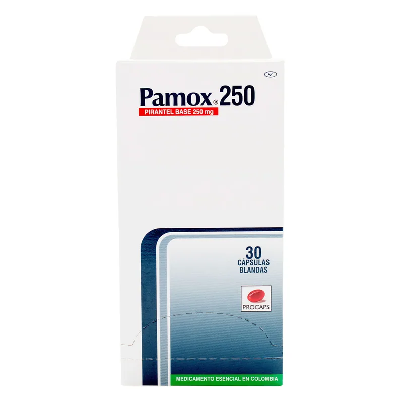 Pamox 250 mg 30 cápsulas