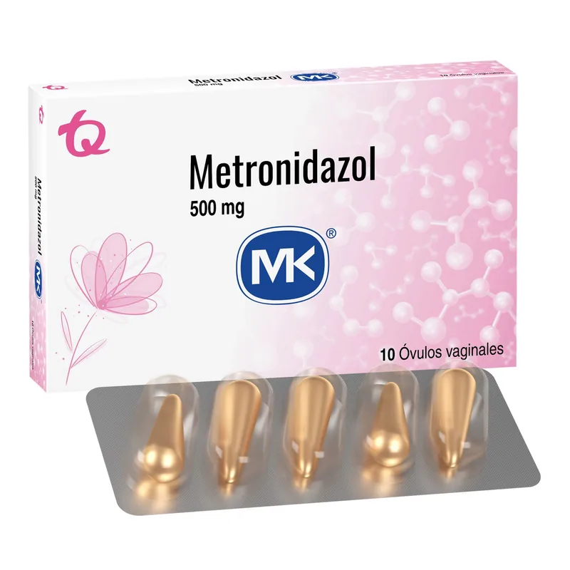 Metronidazol 500 mg 10 óvulos MK