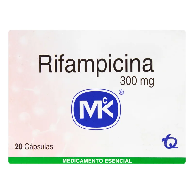 Rifampicina 300 mg 20 cápsulas MK