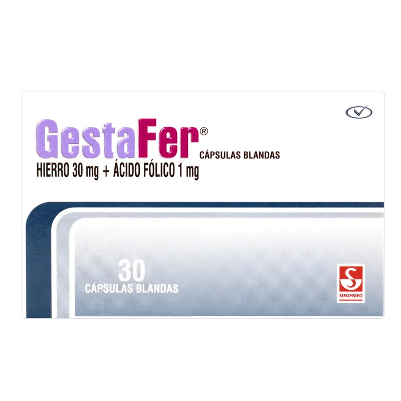 Gestafer 30 cápsulas