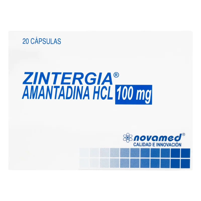 Zintergia 100 mg 20 cápsulas