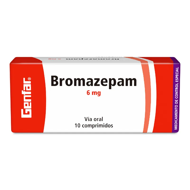 Bromazepam 6 mg 10 tabletas GF
