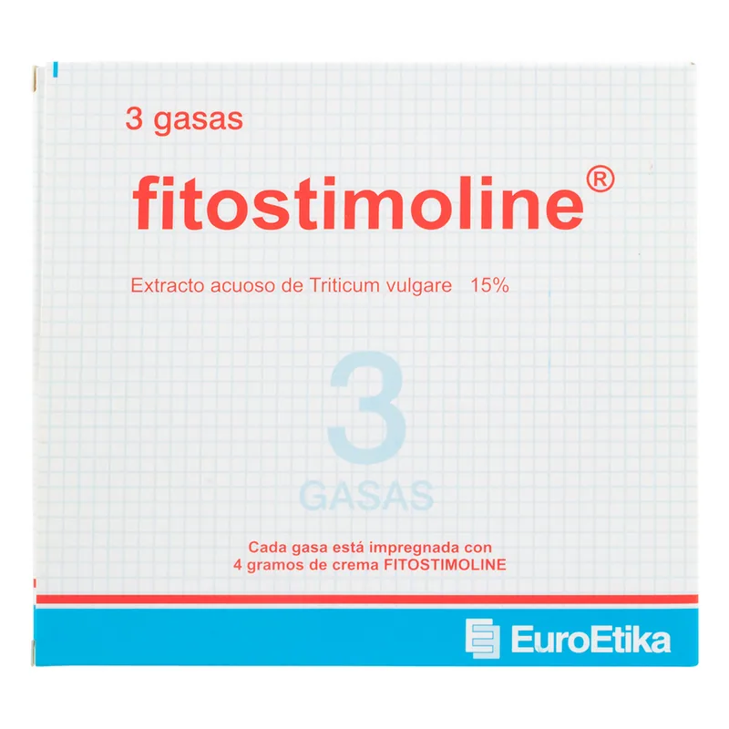 Fitostimoline Gasas 10x10 3 unidades