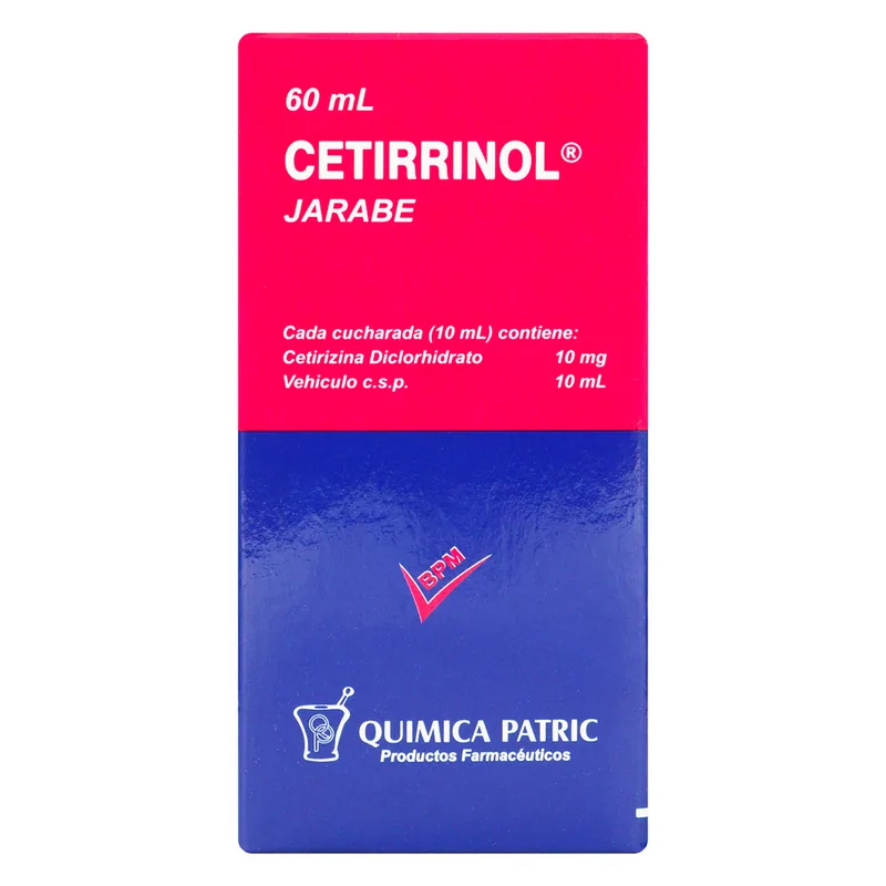 Cetirrinol jarabe 60 mL