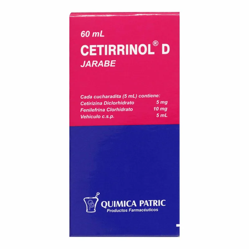 Cetirrinol D jarabe 60 mL