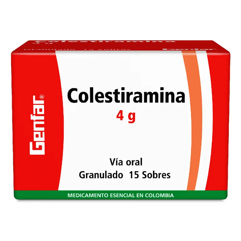 Colestiramina 15 sobres GF