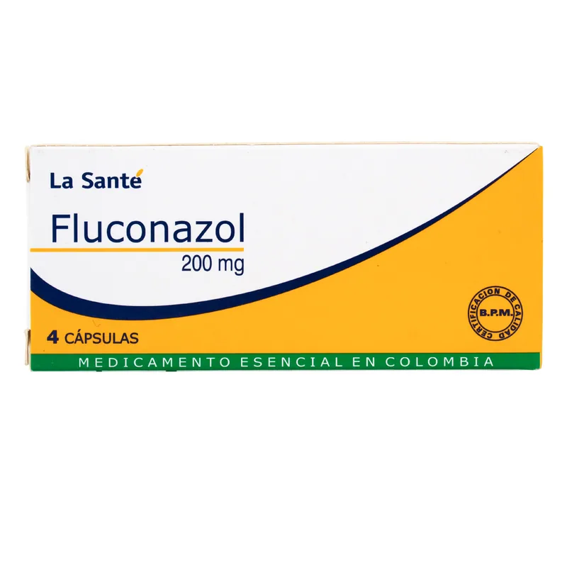 Fluconazol 200 mg 4 cápsulas LS