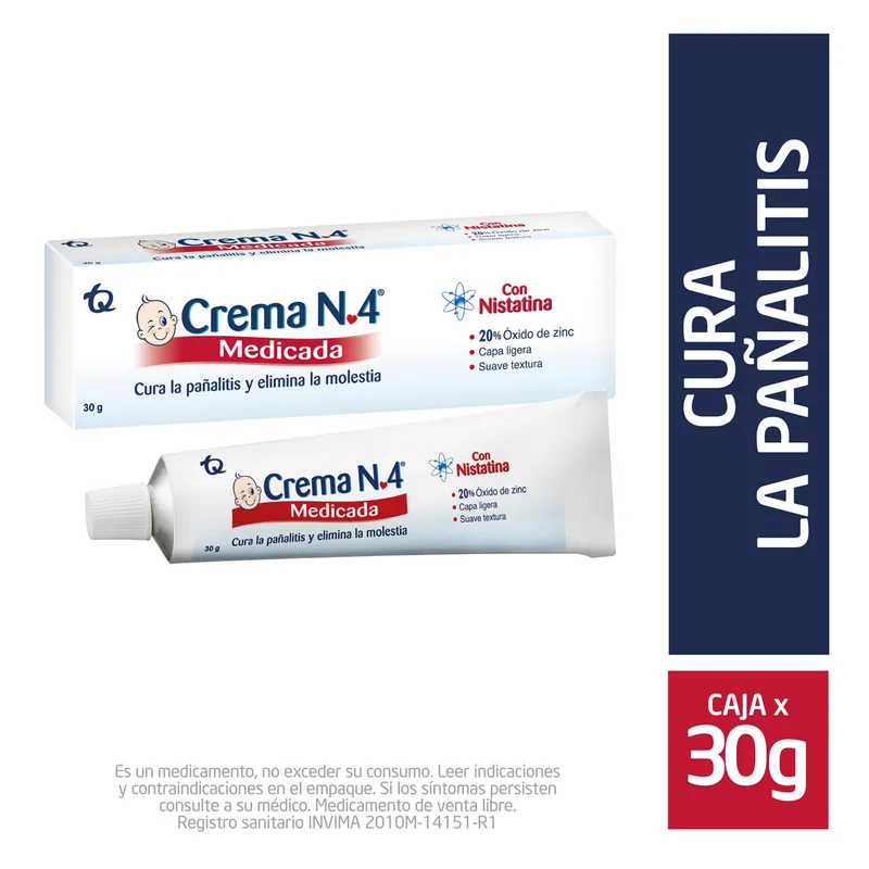 Crema # 4 Medicada 30 g