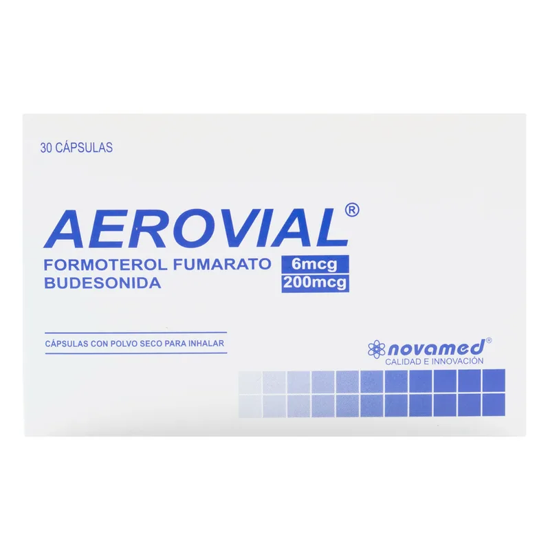 Aerovial 200 mcg 30 cápsulas